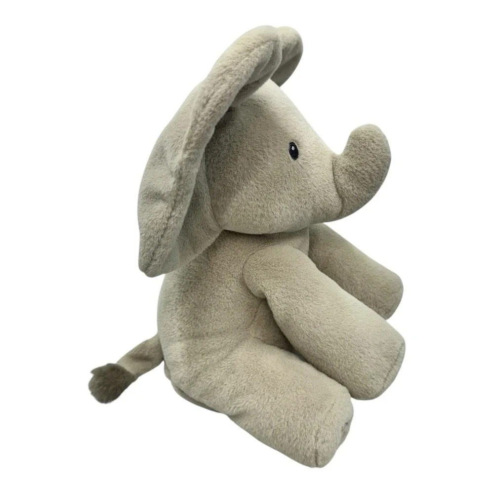 GUND Baby Flappy Animated Peek A Boo Singing Elephant Plush 11